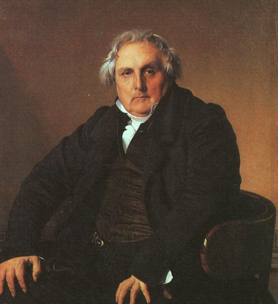 Jean-Auguste Dominique Ingres Portrait of Louis Francois Bertin